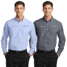 Long Sleeve Wrinkle/Stain Resistant Oxford Shirt